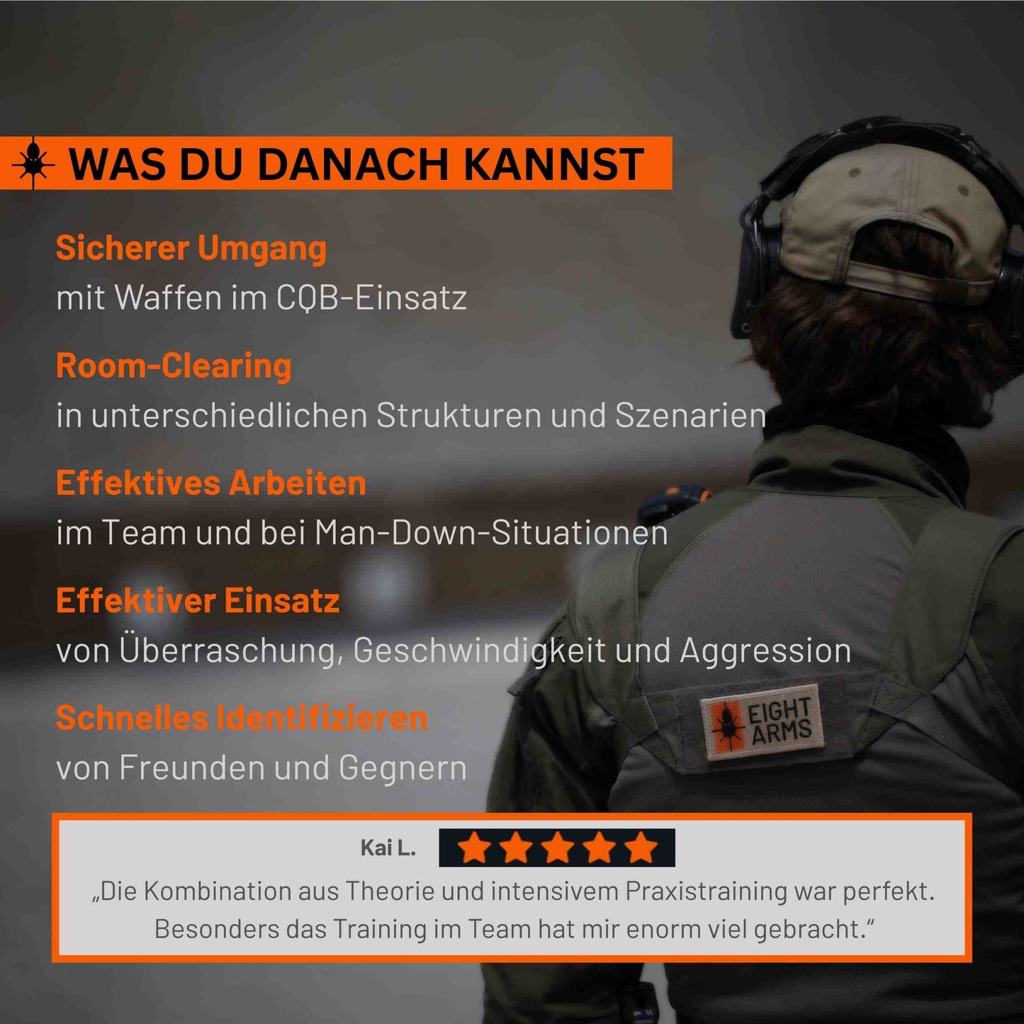 CQB Gewehr & Pistole