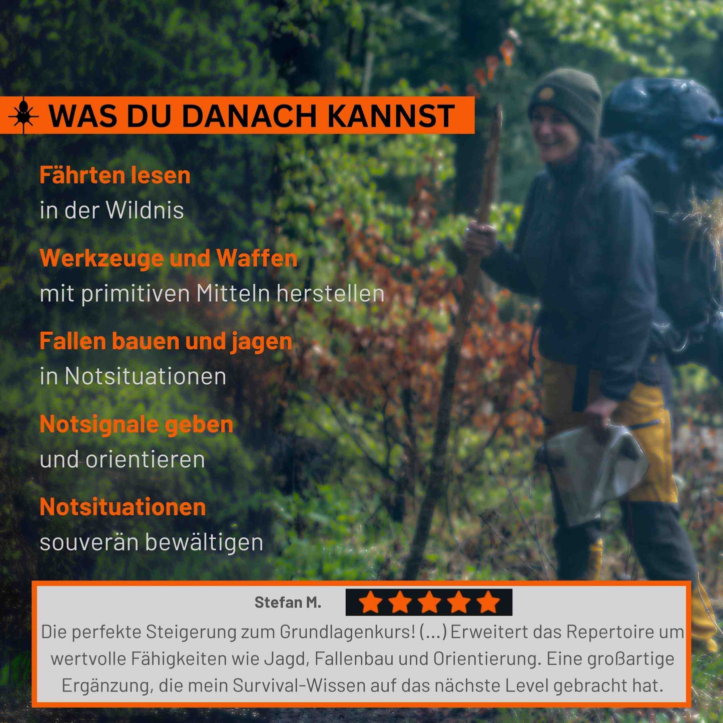 Überleben in der Wildnis (fortgeschritten)