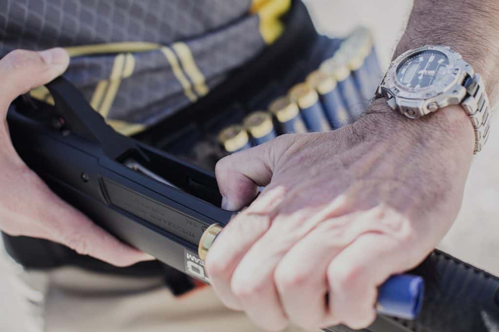 Wettkampfschießen Schrotflinte