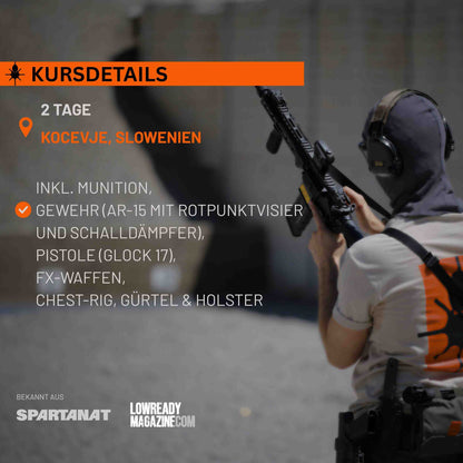 Taktisches Schießen Gewehr & Pistole (fortgeschritten)