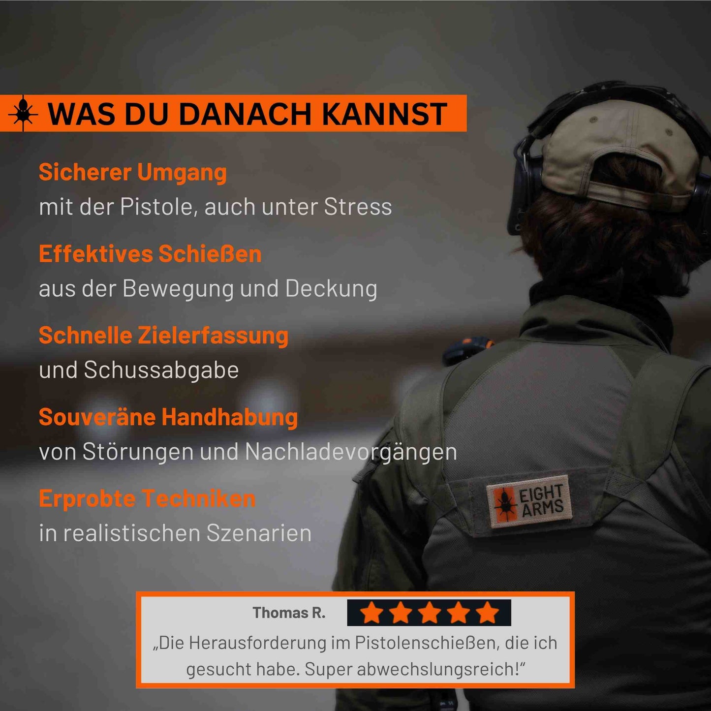 Taktisches Schießen Pistole