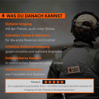 Szenariotraining (FX) Selbstverteidigung Pistole