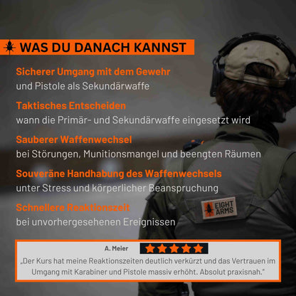 Taktisches Schießen Gewehr & Pistole