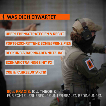Taktisches Schießen & Amok-Szenariotraining (FX) Gewehr & Pistole