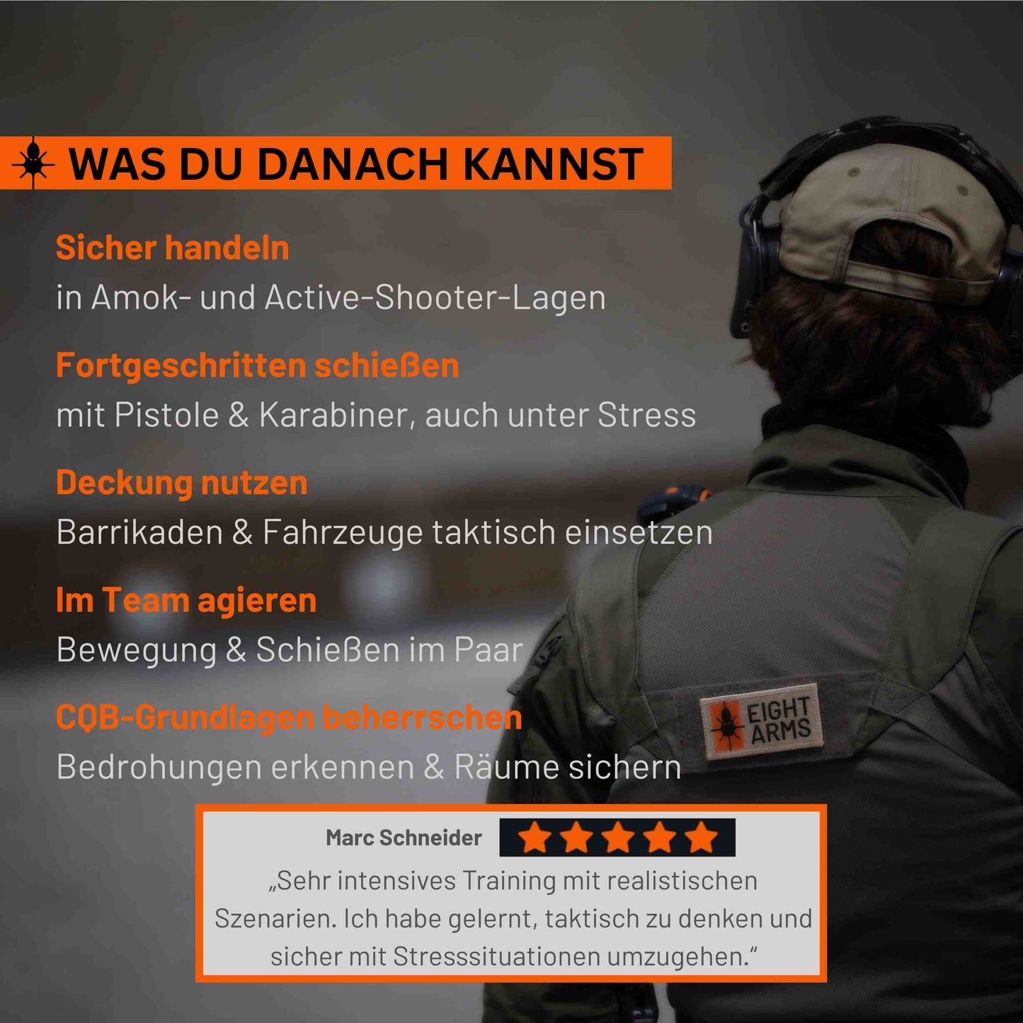 Taktisches Schießen & Amok-Szenariotraining (FX) Gewehr & Pistole